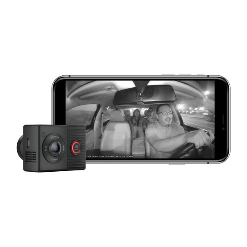 Garmin Dash Cam™ Tandem Dual-lens Dash Cam With Two 180-degree Lenses ...