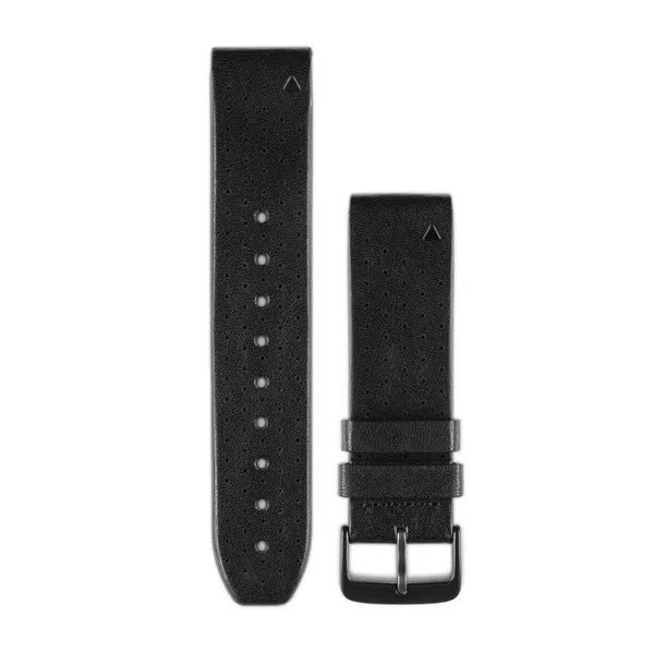 QuickFit® 22 Watch Bands Black Leather In Pakistan